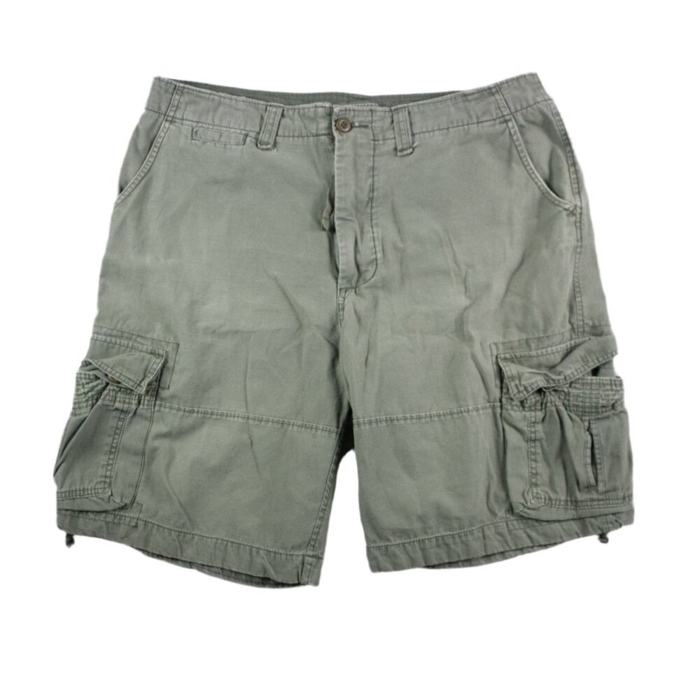 Military Vintage Baggy Cotton Shorts / 38
